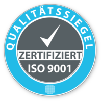 Qualitätssiegel ISO 9001